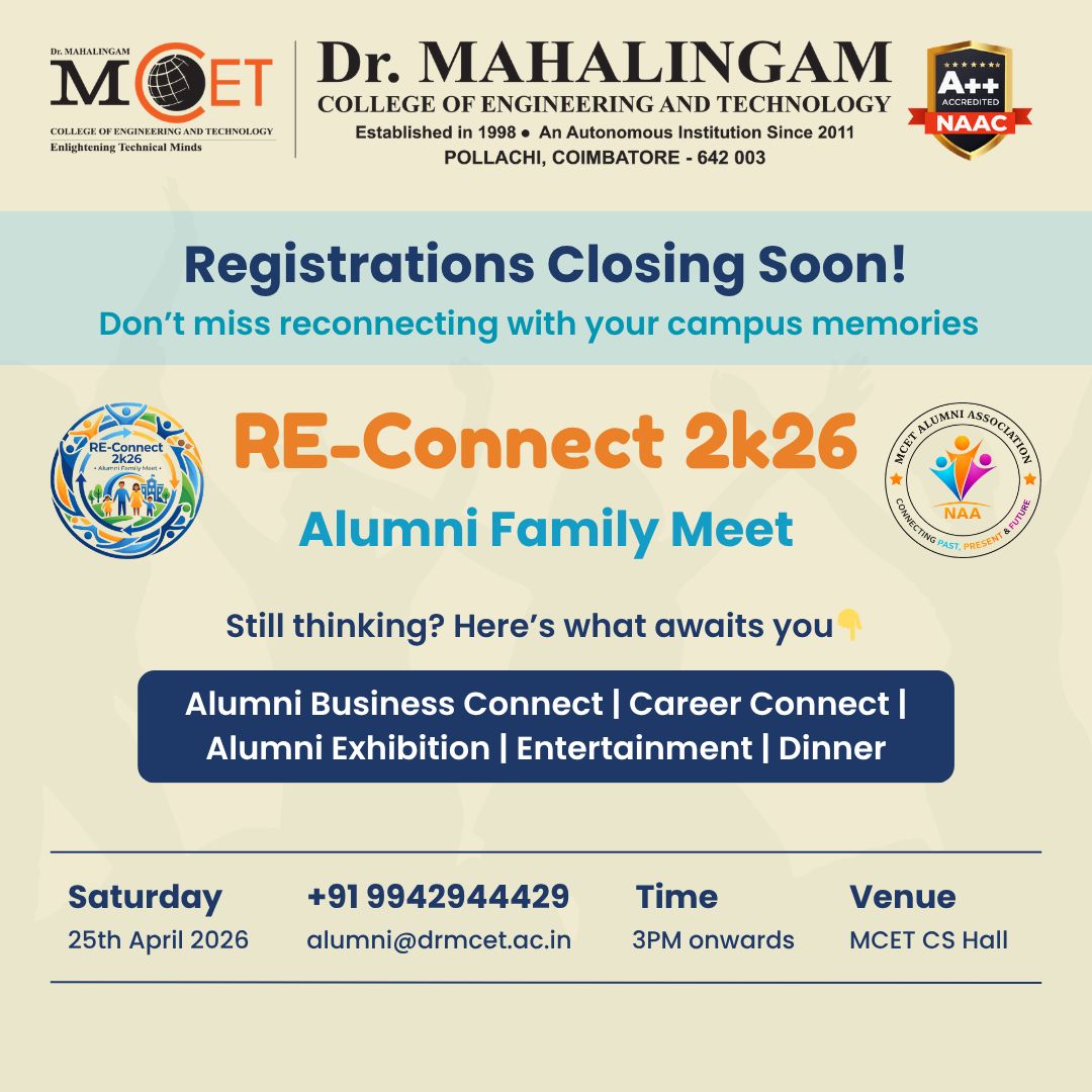 Re-Connect 2k26 Alumni Family Meet